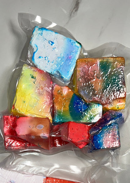 4 Pack Broken & Painted Gym Chalk