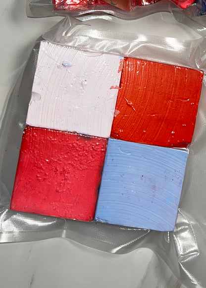 4 Pack Broken & Painted Gym Chalk