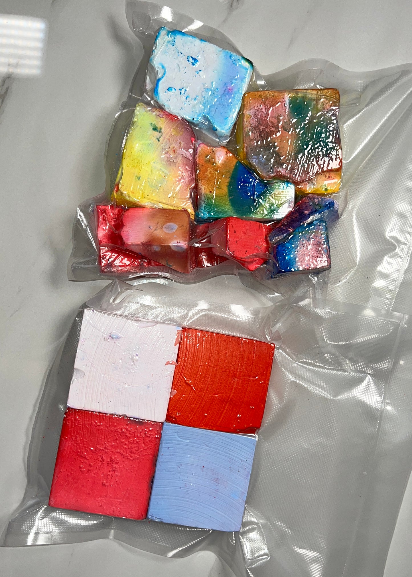 4 Pack Broken & Painted Gym Chalk